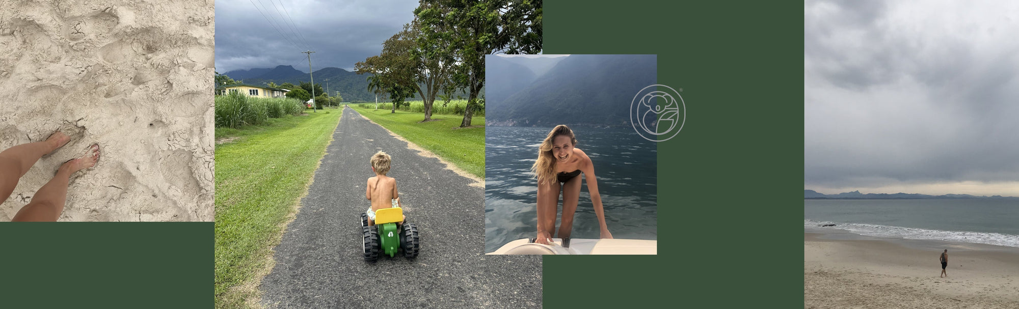 Ocean, sunshine, children and flowers with Tessa James