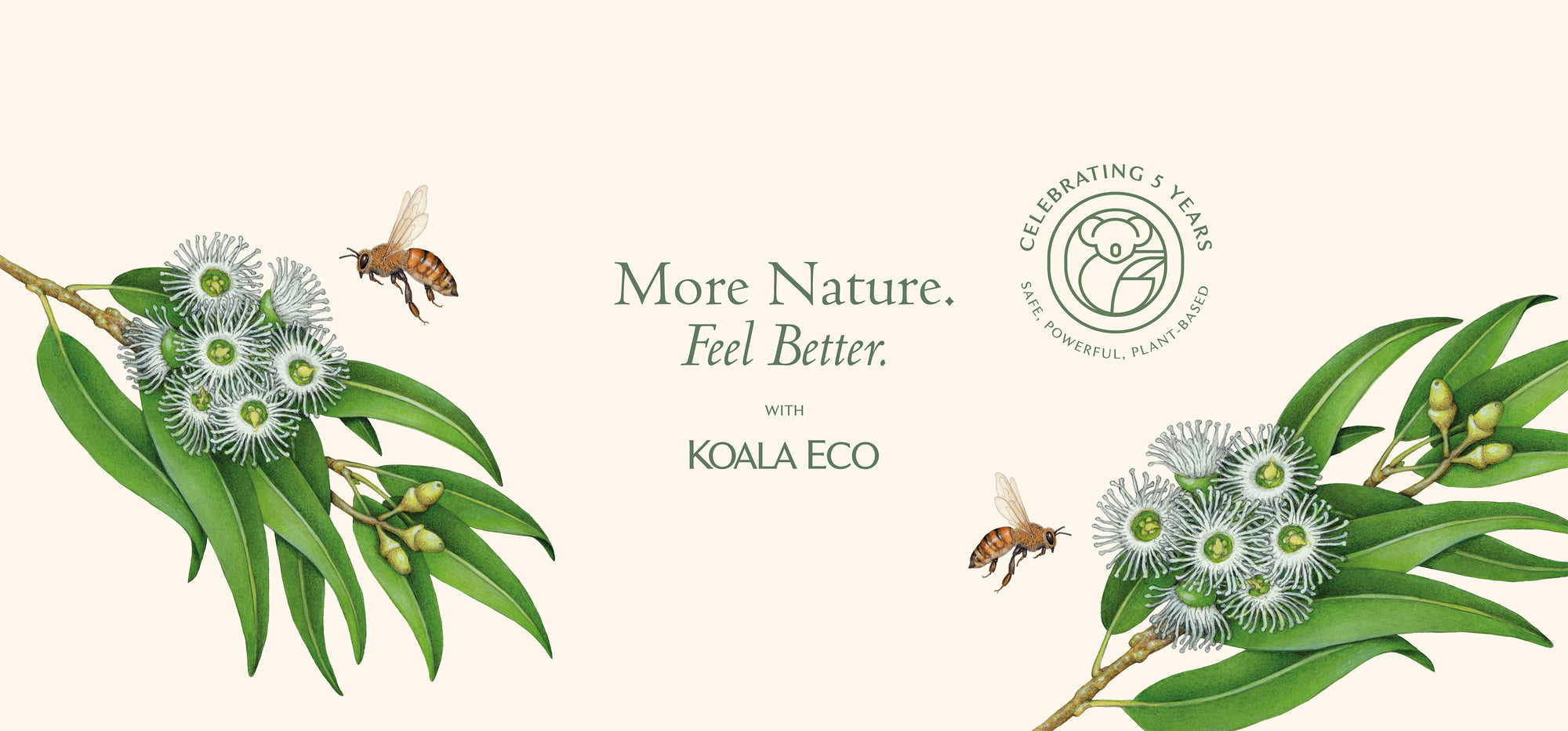 More nature, feel better: safe, non-toxic, plant-based products