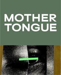 Mother Tongue cover with an abstract eye illustration.
