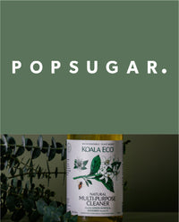 Koala Eco multi-purpose cleaner bottle with botanical label.