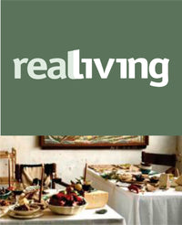 Real Living cover with a styled dining table.