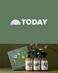 TODAY logo above a Koala Eco gift box with dish soap, hand wash and kitchen cleaner bottles.