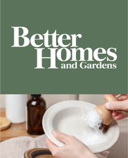 Better Homes and Gardens cover with a dishwashing scene.